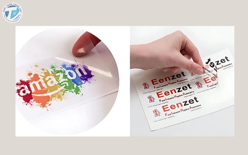Decal trong suốt